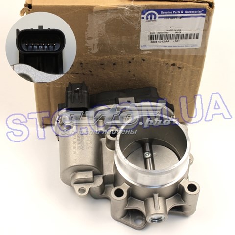 Przepustnica, komplet Chrysler 68366012AA cena, od 97,38 USD