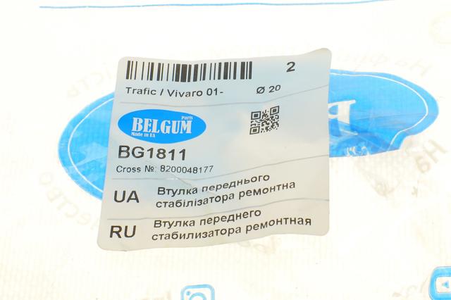Tuleja stabilizatora przedniego Belgum BG1811
