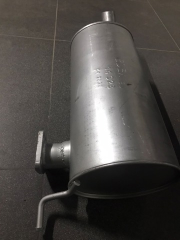 Do koszyka ED14328 Edex Tłumik, tylna część