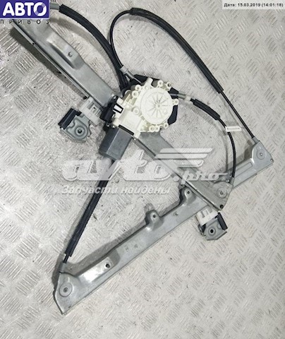 Mechanizm podnoszenia szyby drzwi przednich prawych do Mitsubishi Colt VI Z3A