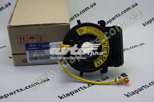 Pierścień kontaktowy AIRBAG, taśma kierownicy 934901R410 Hyundai/Kia