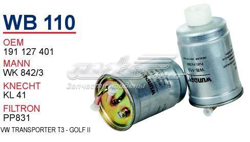 WB110 Wunder Filtr paliwa