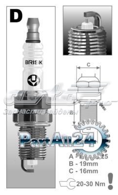 Do koszyka DR15YS9 Brisk Świeca zapłonowa