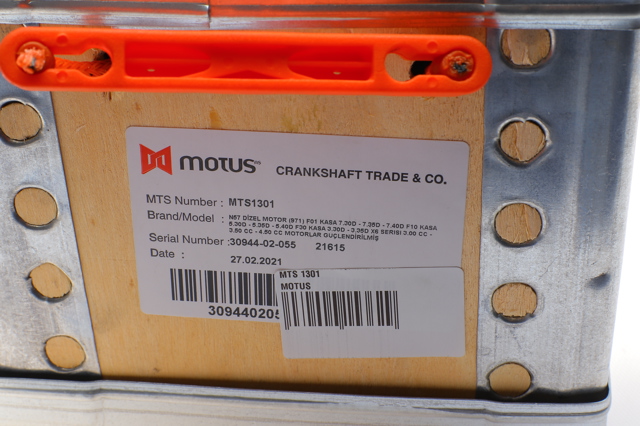  Wał korbowy silnika BMW 3 