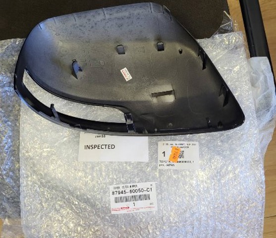 Nakładka (pokrywa) lusterka wstecznego lewa Toyota 8794560050C1 cena, od 52,15 USD