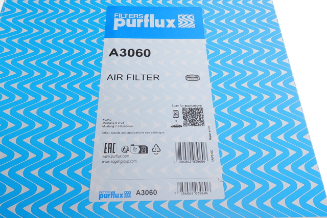 Do koszyka A3060 Purflux Filtr powietrza