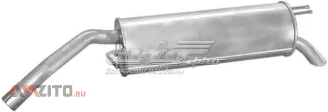 Tłumik, tylna część Polmostrow 07424 cena, od 103,34 USD