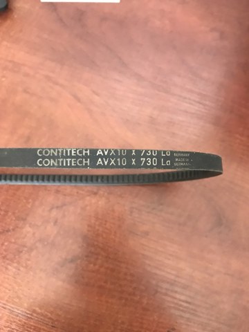 Pas napędowy mechanizmów Continental/Siemens AVX10X730