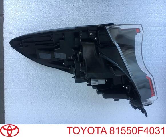 Do koszyka 81550F4031 Toyota Lampa zespolona tylna prawa zewnętrzna