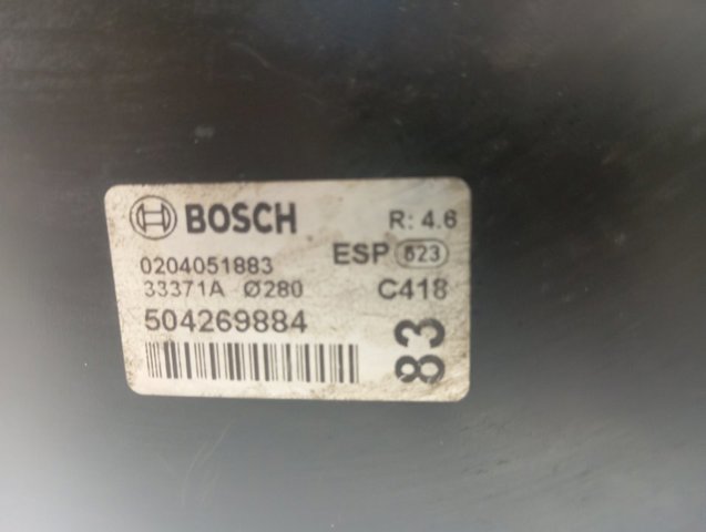 Do koszyka 504269884 Iveco Wzmacniacz próżniowy hamulców