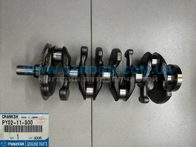 Do koszyka Wał korbowy silnika Mazda CX-5 I KE, GH