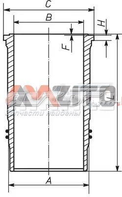 Do koszyka 037WN5601 Mahle Original Tuleja tłoka