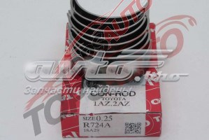 R724A025 Taiho Panewki korbowodowe wału korbowego, zestaw, 1. naprawa (+0,25)