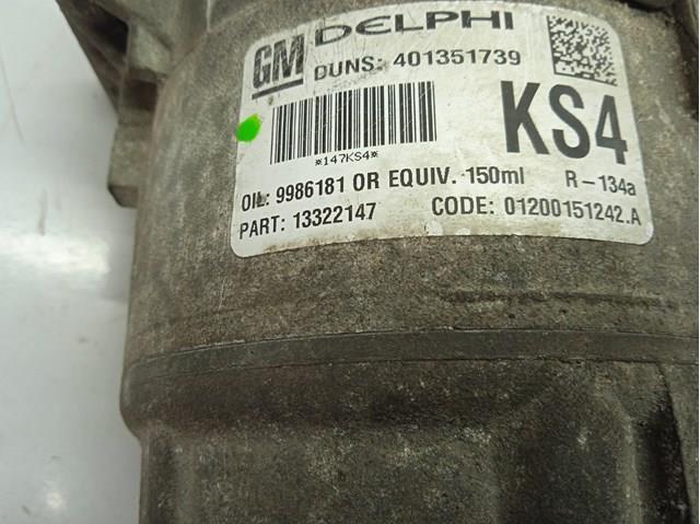 13322147 General Motors Sprężarka klimatyzacji