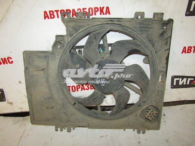 Wentylator elektryczny układu chłodzenia kompletny (silnik+wirnik) do Nissan Micra  K12