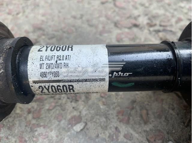 Półoś napędowa przednia prawa 495012Y060 Hyundai/Kia