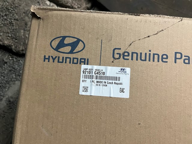 Reflektor lewy 92101G4510 Hyundai/Kia