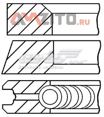 0810540000 Goetze Pierścienie tłokowe na 1 cylinder, STD.