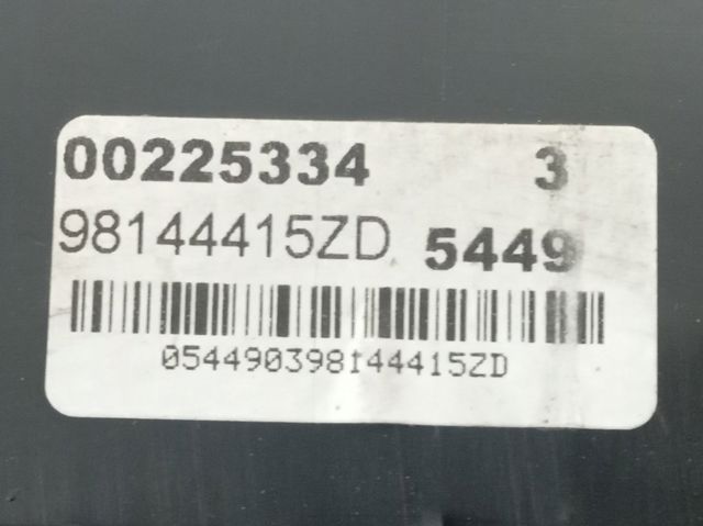 Do koszyka 98329368ZD Peugeot/Citroen Panel przyciskowy sterowania podnośnikiem szyby przedni lewy