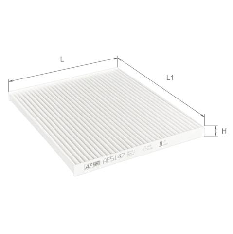 Do koszyka AF5147 Alpha Filter Filtr kabiny