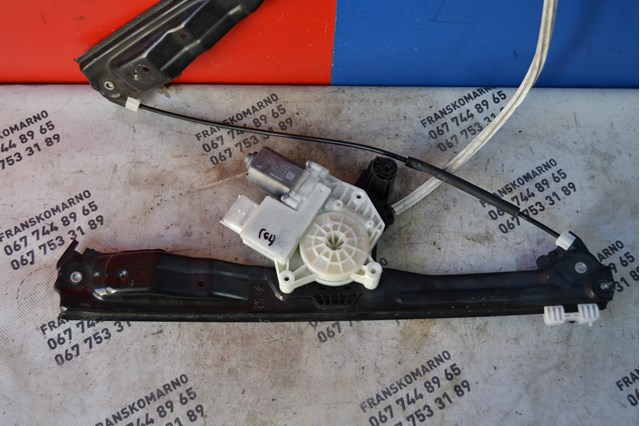 9816273280 Peugeot/Citroen Mechanizm podnoszenia szyby drzwi przednich lewych