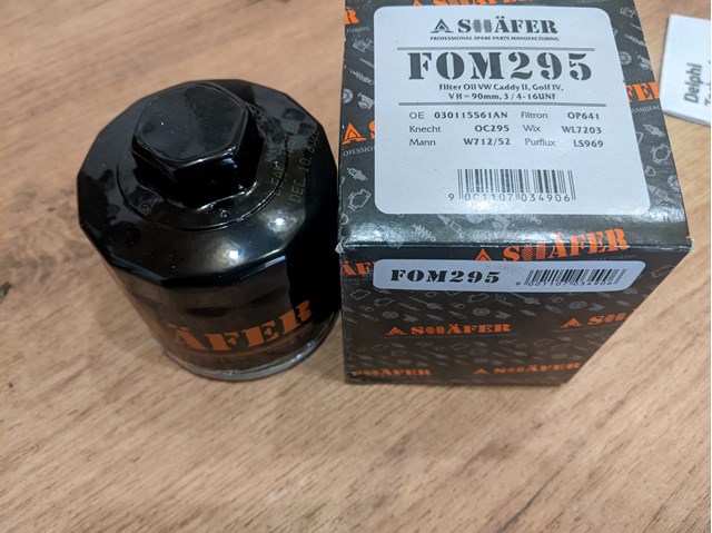 Filtr oleju FOM295 Shafer