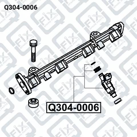 Q3040006 Q-fix Wtryskiwacz paliwa
