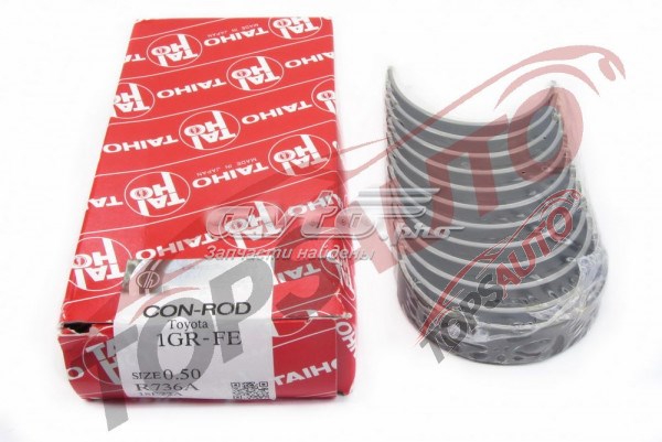 Panewki korbowodowe wału korbowego, zestaw, 2. naprawa (+0,50) do Toyota FORTUNER  N5, N6