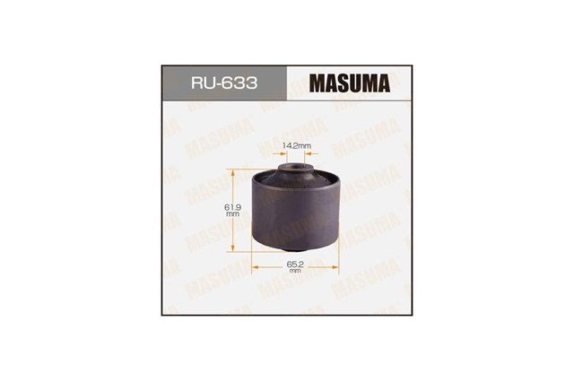 Do koszyka RU633 Masuma Silentblock wahacza podłużnego tylnego dolnego