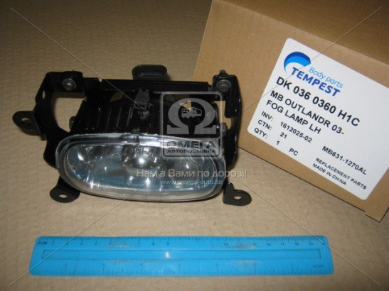 Lampa przeciwmgielna lewa Mitsubishi Outlander I