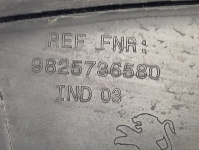 98257365XT Peugeot/Citroen Poszerzenie (nakładka) reperaturki tylnego błotnika prawy