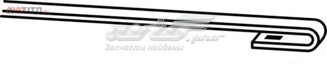 Do koszyka HF530 Trico Pióro wycieraczki szyby przedniej pasażera