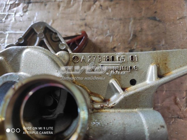 2731800501 Mercedes Pompa oleju