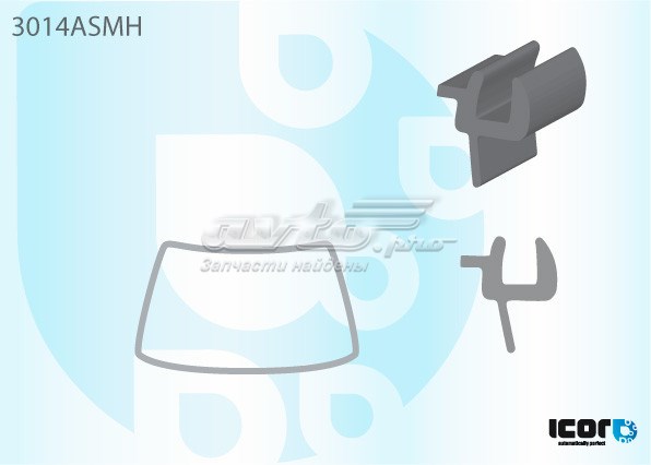 Listwa ochronna szyby przedniej Chevrolet Aveo I hatchback (T200) (2003 - 2008) cena, od 31,04 USD