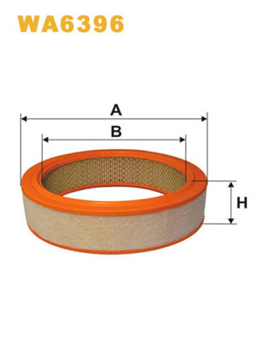 Do koszyka WA639612 WIX Filtr powietrza