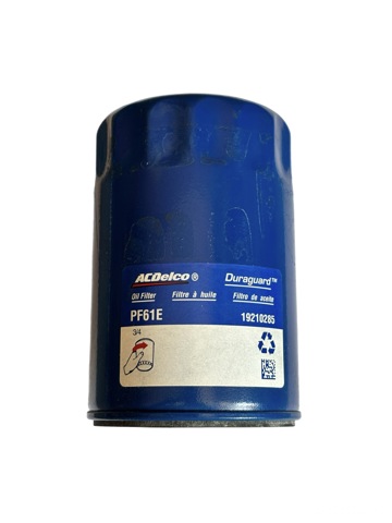 Do koszyka PF61 AC Delco Filtr oleju