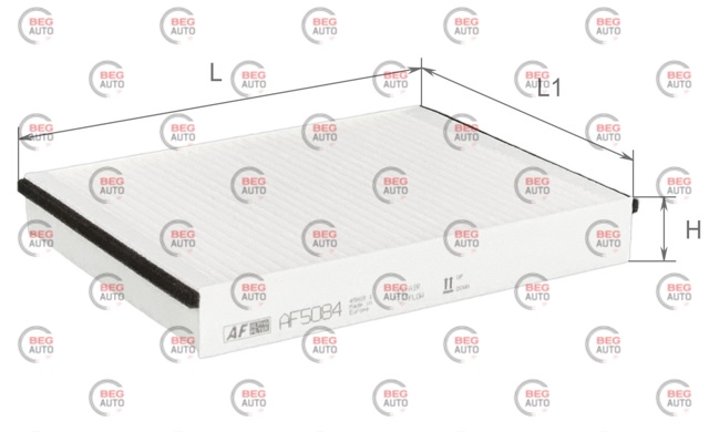 Do koszyka AF5084 Alpha Filter Filtr kabiny