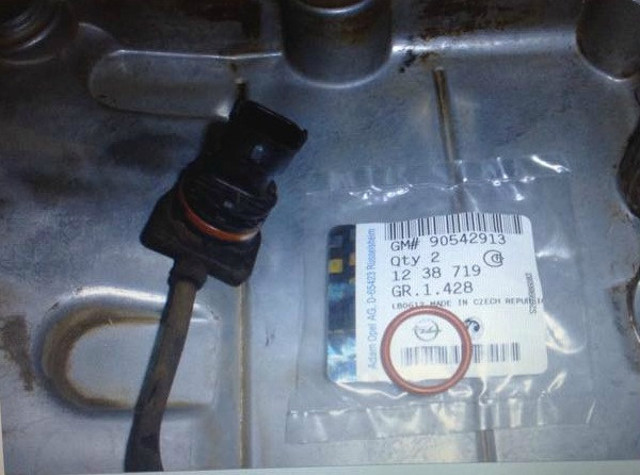 Uszczelka pierścieniowa czujnika poziomu oleju 90542913 General Motors