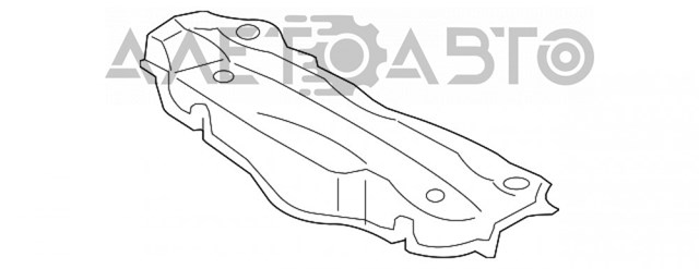 5321650060 Toyota osłona chłodnicy górna (panel mocowania reflektorów)