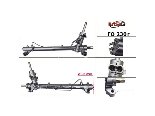 Listwa kierownicza (maglownica) MSG Rebuilding FO230R
