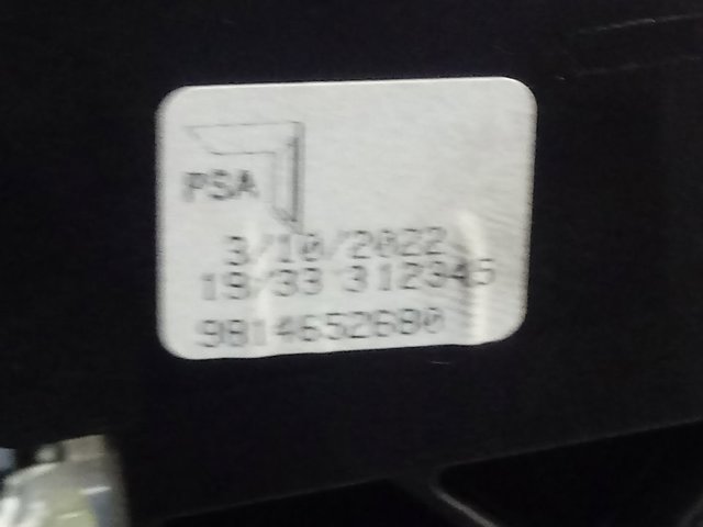 Linka dźwigni zmiany biegów podwójna 9814652680 Peugeot/Citroen