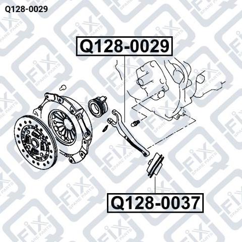 Do koszyka Widełki sprzęgła Mitsubishi Pajero PININ H60, H70