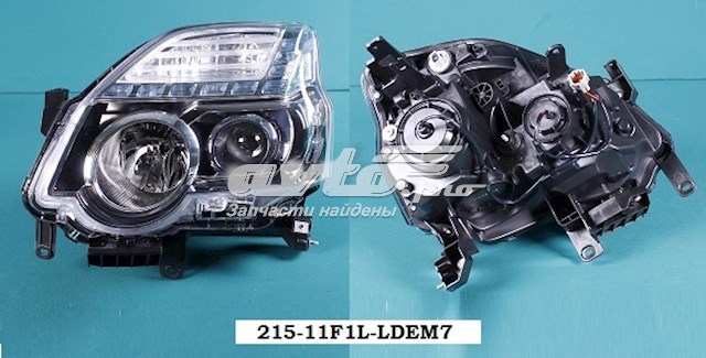 Do koszyka 21511F1LLDEM7 Depo/Loro/Abakus Reflektor lewy