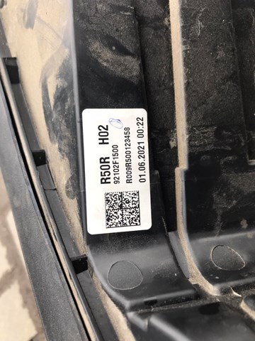 Reflektor prawy 92102F1500 Hyundai/Kia