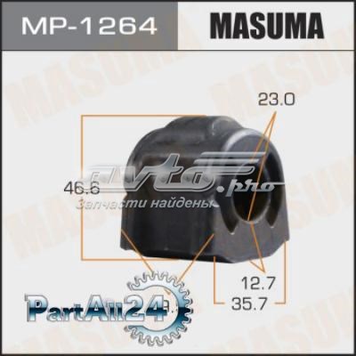 Tuleja stabilizatora przedniego Masuma MP1264 cena, od 5,54 USD