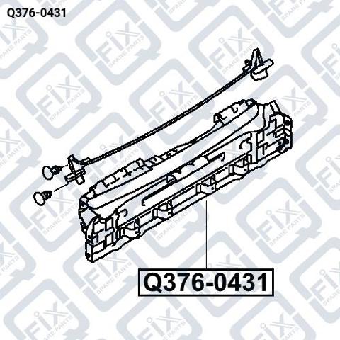 Do koszyka Q3760431 Q-fix Drzwi tylne (bagażnika 3/5)