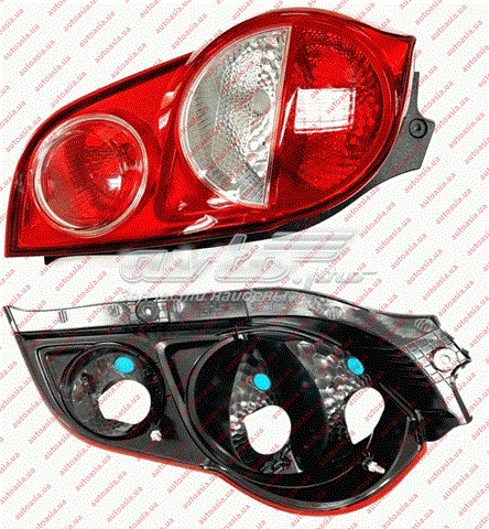 Lampa zespolona tylna lewa 95214445 General Motors
