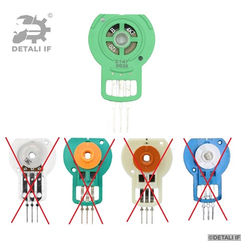 Silniczek klapy nagrzewnicy Detali IF DF14013 cena, od 28,16 USD