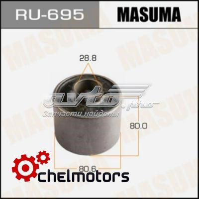 Silentblock przedniego wahacza dolnego Masuma RU695 cena, od 26,69 USD