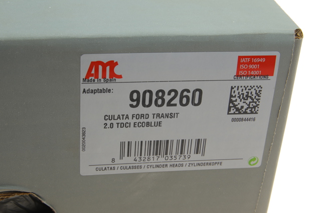 Głowica cylindrów 2276287 Ford